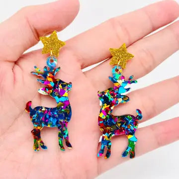 Litty Reindeer Earrings