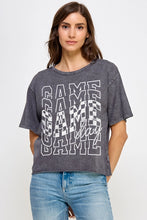 Load image into Gallery viewer, Game Day Crop Top
