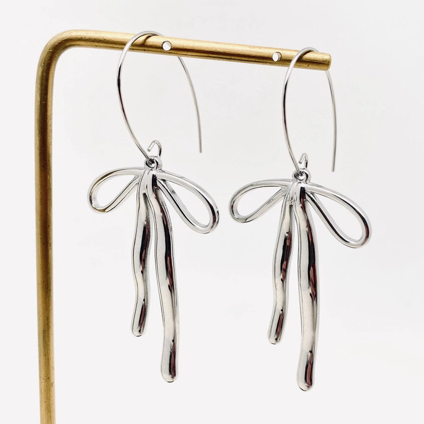 Bow Dangle Earrings