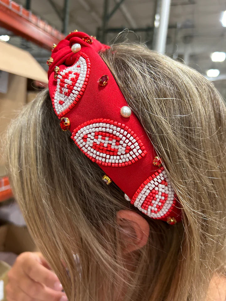 Game Day Headband (red)