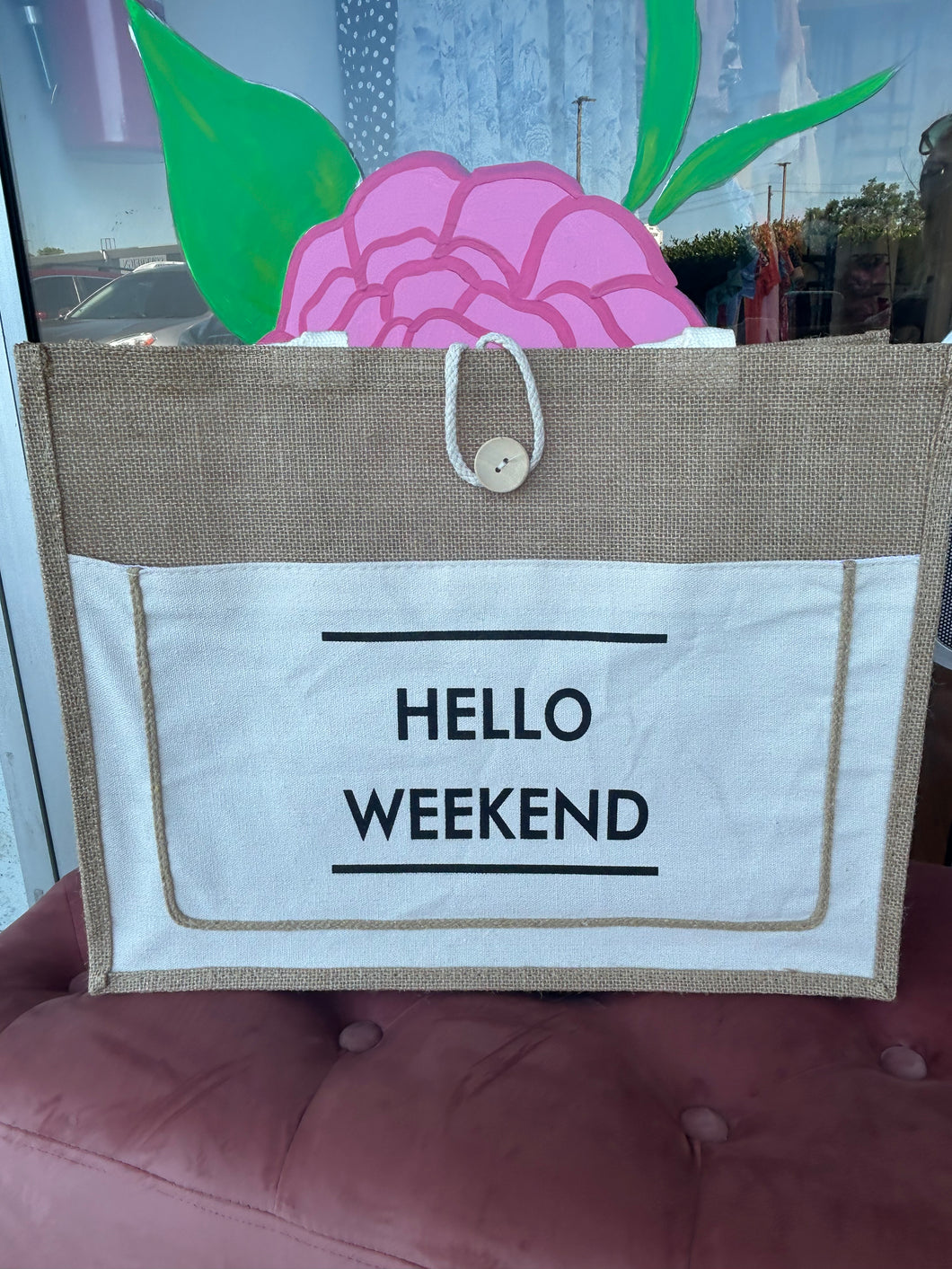 Hello Weekend Tote