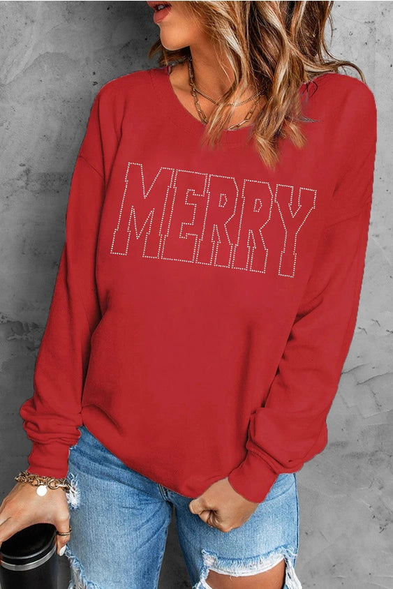 Red Merry Sweater