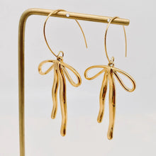 Load image into Gallery viewer, Bow Dangle Earrings
