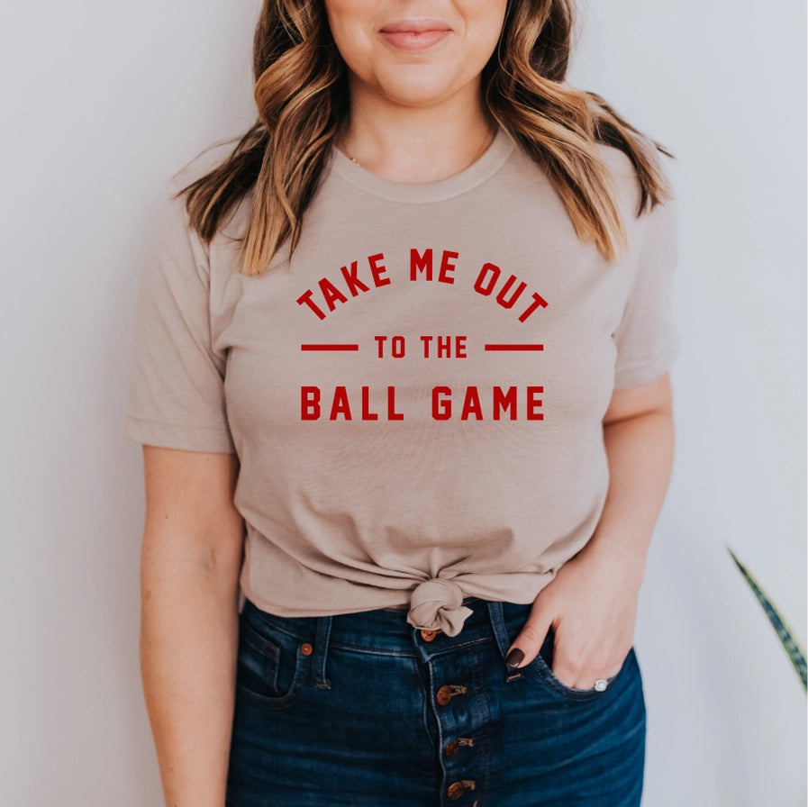 Take Me Out To The Ball Game Tee